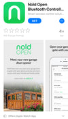 NOLD Open - Åpne garasjeporten eller din digital dørlås med mobilen!