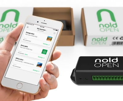 NOLD Open - Åpne garasjeporten eller din digital dørlås med mobilen!