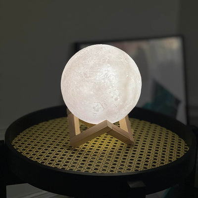 RGB LED MÅNELAMPE / NATTLYS