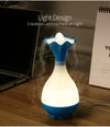 Aroma luftfukter / diffuser 100 ml med LED lys