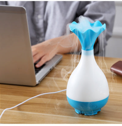 Aroma luftfukter / diffuser 100 ml med LED lys