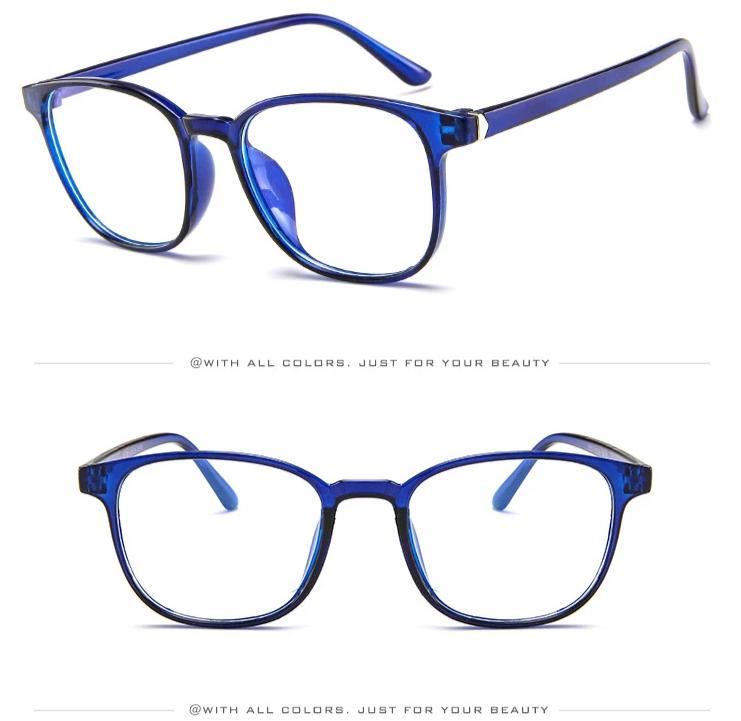 Briller med blålysfilter for datamaskinen, TV-en og mobilen.