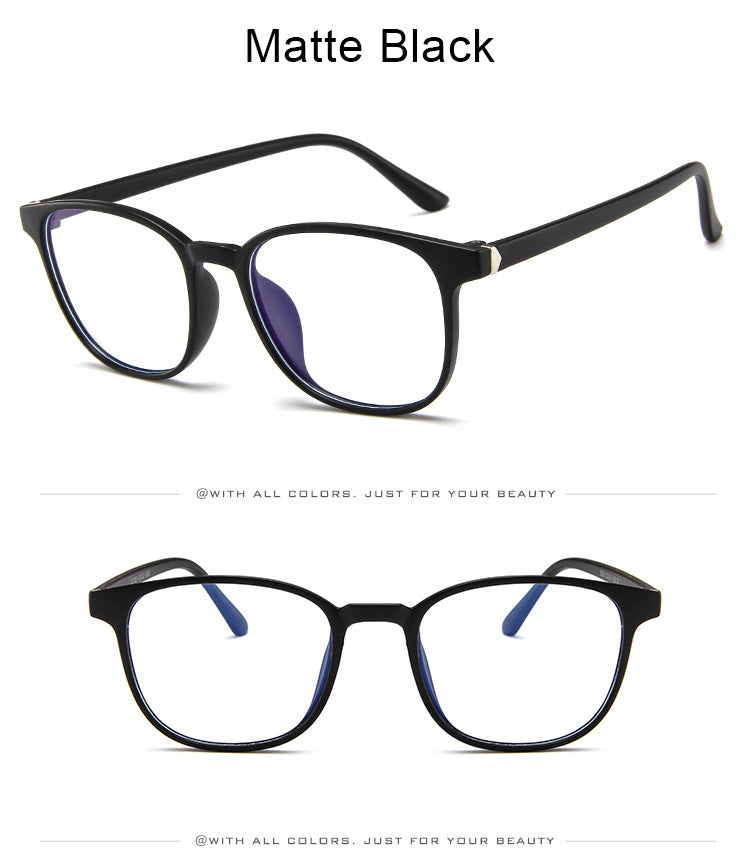 Briller med blålysfilter for datamaskinen, TV-en og mobilen.