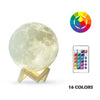 RGB LED MÅNELAMPE / NATTLYS