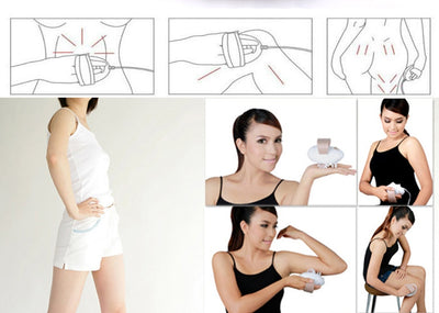 Elektrisk anti cellulite massasjehjul
