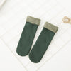 Winter Warm Male Socks Thicken Thermal Solid Wool Cashmere Snow Socks Unisex Seamless Velvet Boots Floor Sleeping Socks