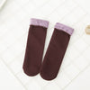 Winter Warm Male Socks Thicken Thermal Solid Wool Cashmere Snow Socks Unisex Seamless Velvet Boots Floor Sleeping Socks