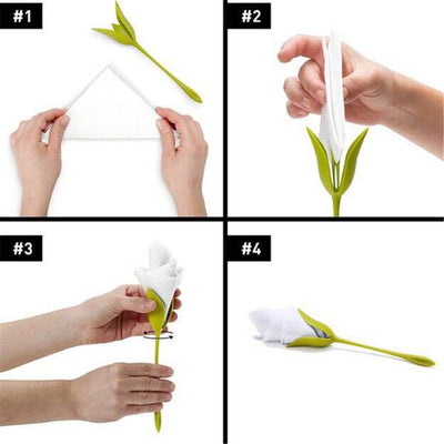 Bloom serviettfold 