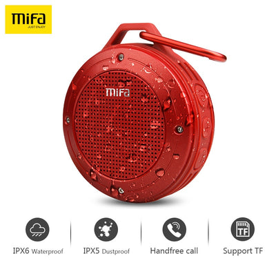MIFA trådløs høyttaler Bluetooth Stereo IPX6 og IPX5