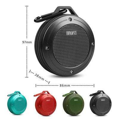 MIFA trådløs høyttaler Bluetooth Stereo IPX6 og IPX5