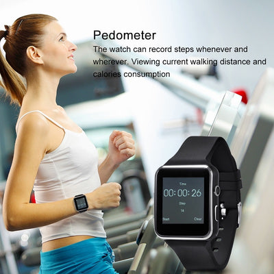 Smart Watch med Camera Touch Skjerm SIM TF Card Bluetooth