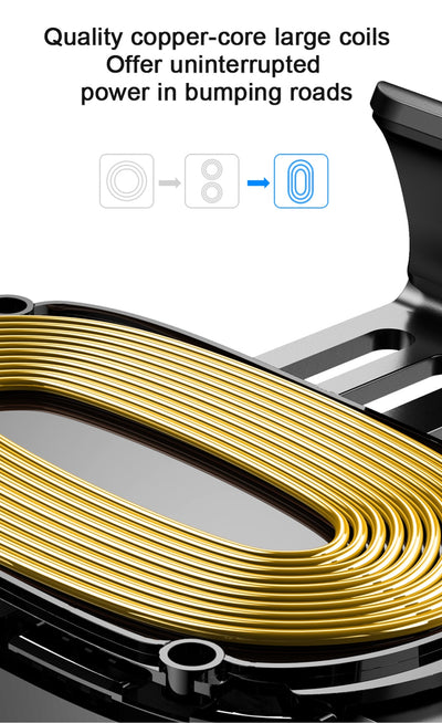 QI Trådløs lade til bil For iPhone og android