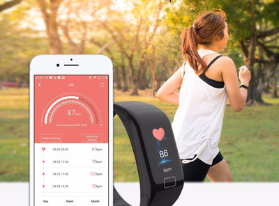 Stilig fitnessklokke
