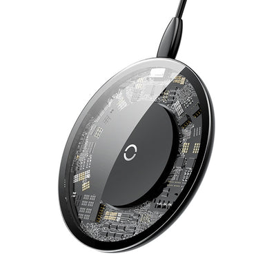Elegant trådløs lader 10W til iPhone og android
