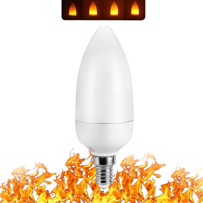 Flammende LED-pære