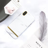 Premium marmor iPhone deksel