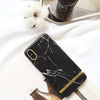 Premium marmor iPhone deksel