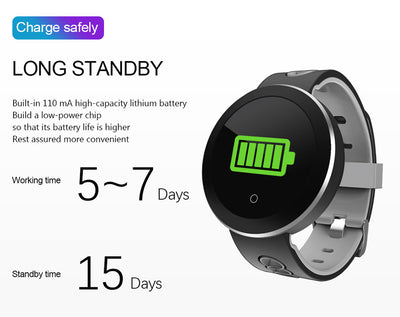 Fitness Smart klokke med mange funksjoner