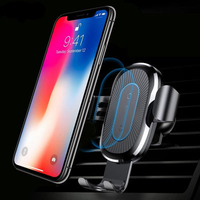 QI Trådløs lade til bil For iPhone og android