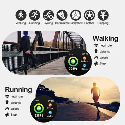 Smart Watch med opp til 10 dager batteritid!