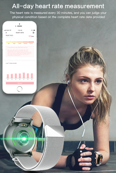 Smart Watch med opp til 10 dager batteritid!