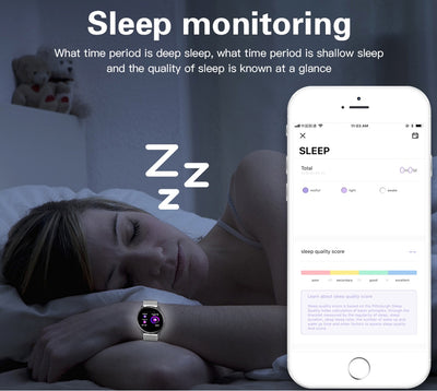Smart Watch med opp til 10 dager batteritid!