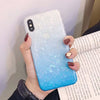 Premium iPhone deksel med glitter
