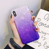 Premium iPhone deksel med glitter