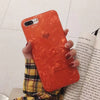 Premium iPhone deksel med glitter