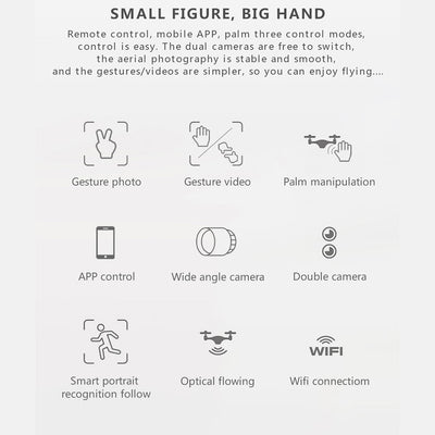 SG700 Drones WIFI FPV 2K Dual Camera Drone Follow Mode APP