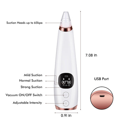 DermaPro fjern hudormer, fet hud og sorte prikker