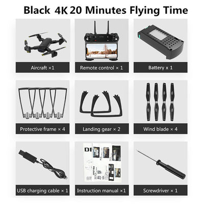 SG700 Drones WIFI FPV 2K Dual Camera Drone Follow Mode APP