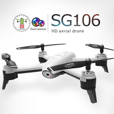 SG106 WiFi FPV Drone 2K Dual Camera Gesture Photo Optical