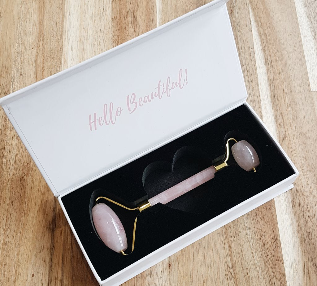 100% Natural Ansiktsrulle Anti Aging Quartz